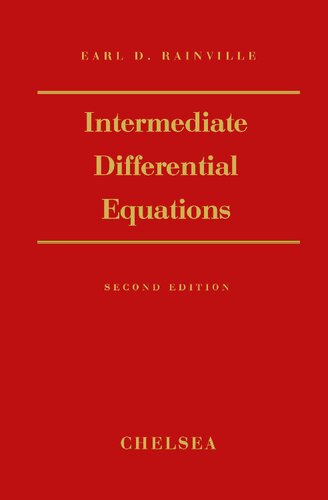 Intermediate Differential Equations
