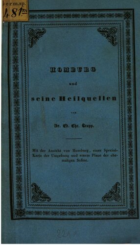 Homburg und seine Heilquellen