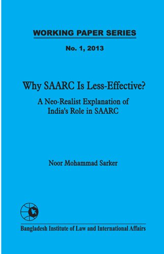 Why SAARC is Less Effective?