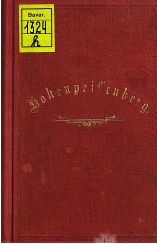 Allgemeine Beschreibung des Hohenpeissenberg (genannt der bayerische Rigi)