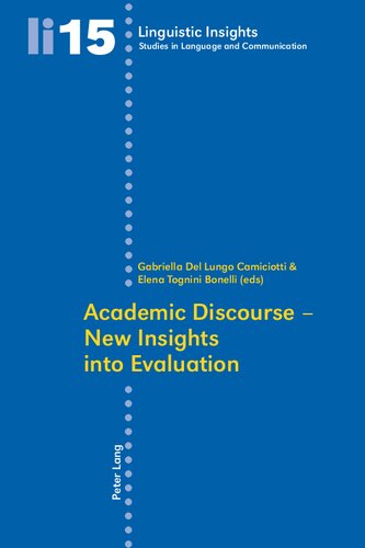 Academic Discourse: New Insights into Evaluation