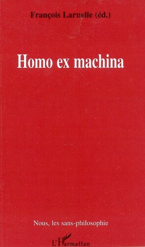 Homo ex machina (French Edition)