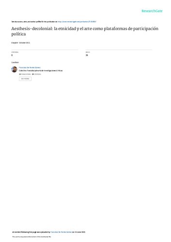 Saberes y expresiones artísticas de los pueblos indígenas de América en el horizonte del buen vivir