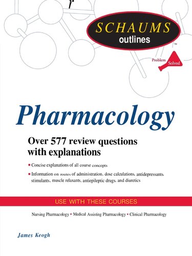 Schaum's Outline of Pharmacology
