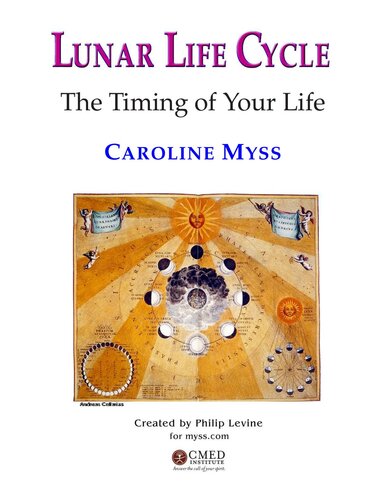 Lunar life cycle. The timing of your life