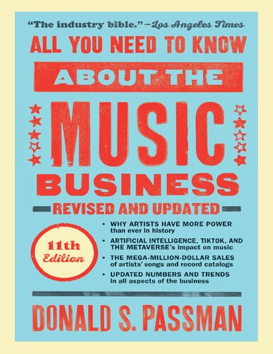 All You Need to Know About the Music Business: