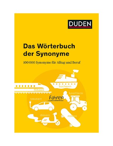 Duden – Das Wörterbuch der Synonyme: 100.000 Synonyme für Alltag und Beruf