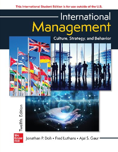 International Management: Culture Strategy and Behavior ISE