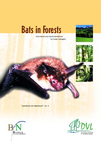 Bats in forests. Information and recommendations for forest managers