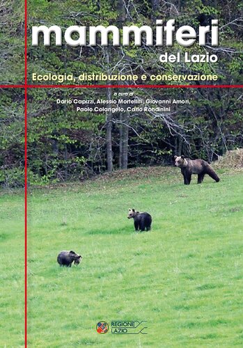 Mammiferi del Lazio. Ecologia, distribuzione e conservazione