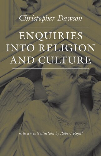 Enquiries into Religion and Culture