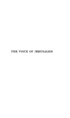 The Voice of Jerusalem