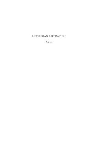 Arthurian Literature XVIII (Arthurian Literature)