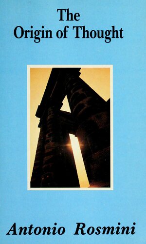 The origin of thought