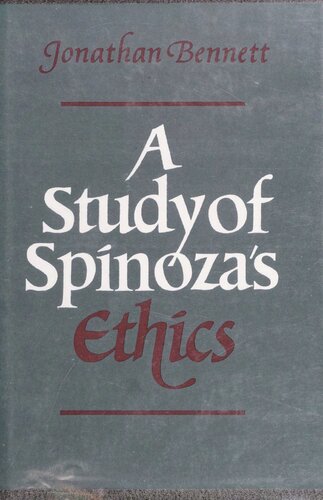 A study of Spinoza's Ethics
