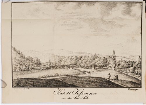 Geschichte des Städtchens Kissingen und seiner Mineralquellen