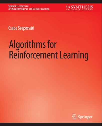 Algorithms for Reinforcement Learning