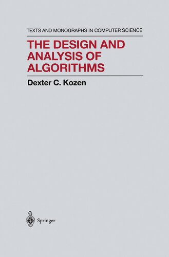 The Design and Analysis of Algorithms