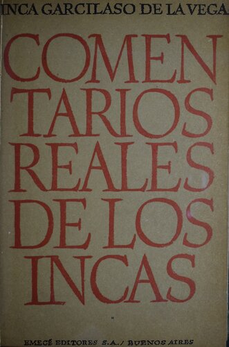 Comentarios reales de los incas [1609]