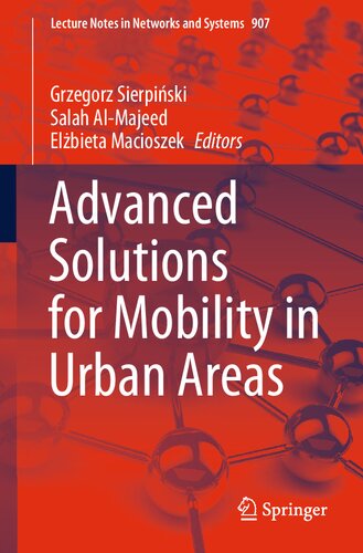 Advanced Solutions for Mobility in Urban Areas