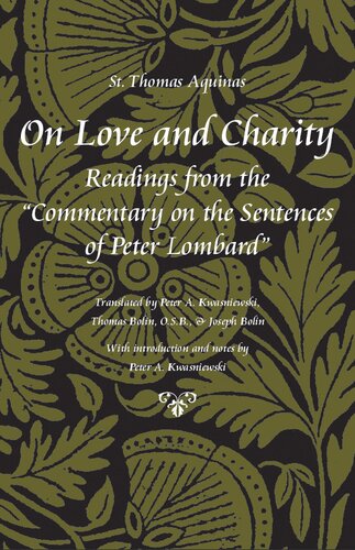 On Love and Charity: Readings from the 