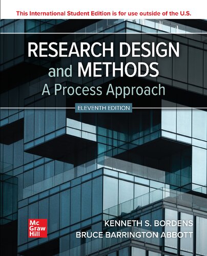 Research Design and Methods: A Process Approach