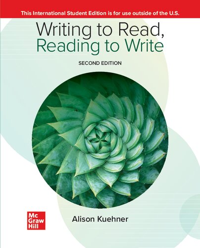 Writing  to Read,  Reading to Write