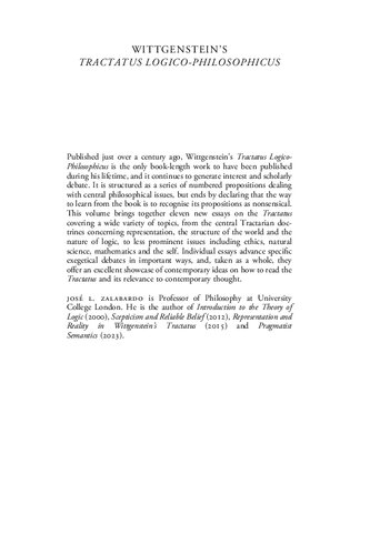 Wittgenstein's Tractatus Logico-Philosophicus: A Critical Guide