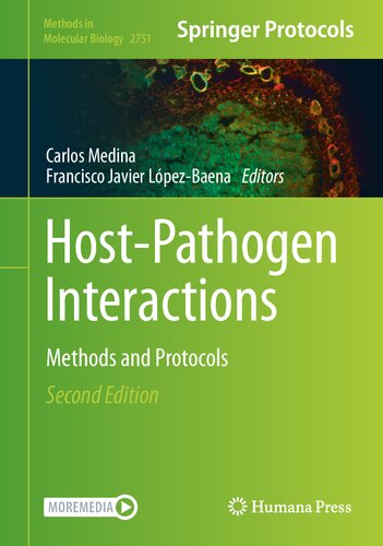 Host-Pathogen Interactions. Methods and Protocols