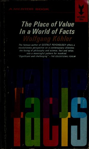 The place of value in a world of facts