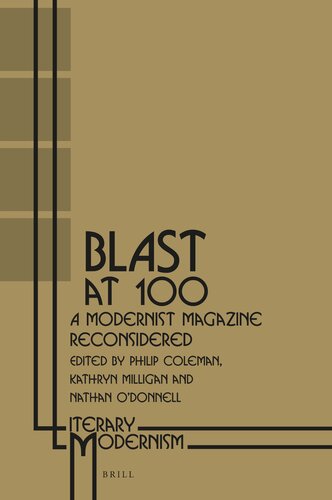BLAST at 100: A Modernist Magazine Reconsidered