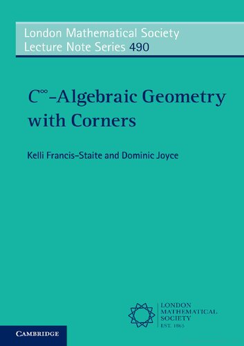 C∞-algebraic geometry with corners