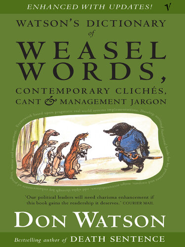 Watson's Dictionary of Weasel Words