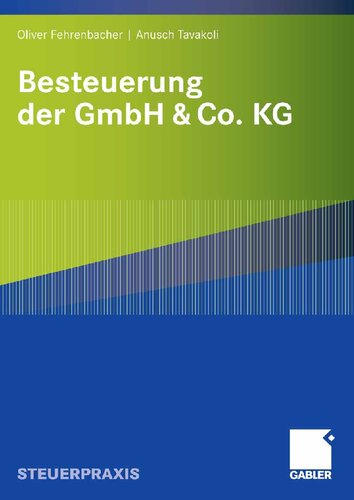 Besteuerung der GmbH & Co. KG (German Edition)