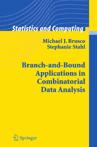 Branch-and-Bound Applications in Combinatorial Data Analysis (Statistics and Computing)