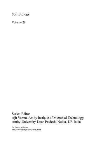 Bioaugmentation, Biostimulation and Biocontrol (Soil Biology, 28)