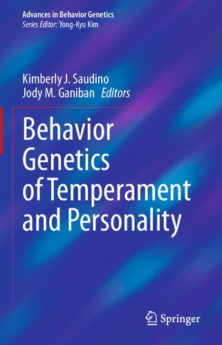 Behavior Genetics of Temperament and Personality