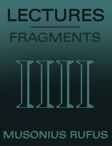 Lectures and Fragments