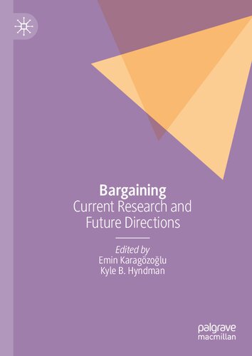 Bargaining: Current Research and Future Directions