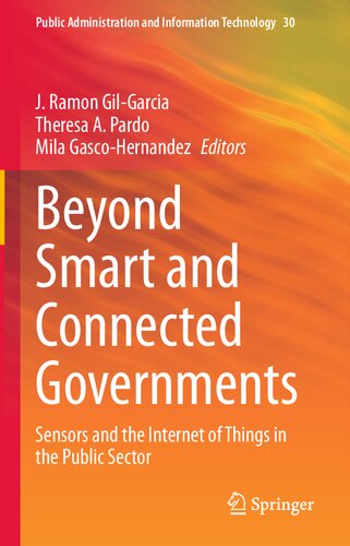 Beyond Smart and Connected Governments: Sensors and the Internet of Things in the Public Sector (Public Administration and Information Technology, 30)