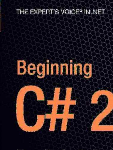 Beginning C# 2008: From Novice to Professional