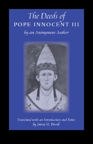 The Deeds of Pope Innocent III