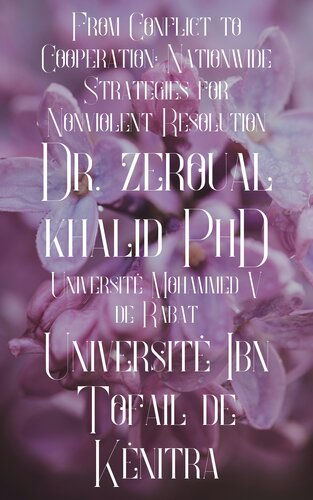 From Conflict to Cooperation: Nationwide Strategies for Nonviolent Resolution