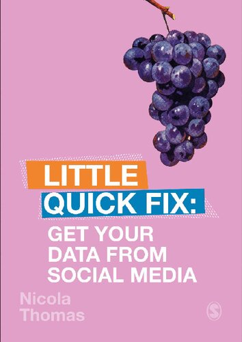 Get Your Data From Social Media: Little Quick Fix