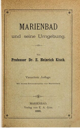 Marienbad und seine Umgebung