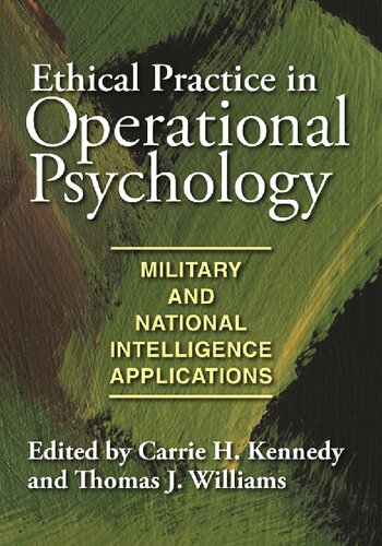 Ethical Practice in Operational Psychology: Military and National Intelligence Applications