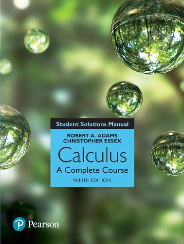 Calculus - A Complete Course