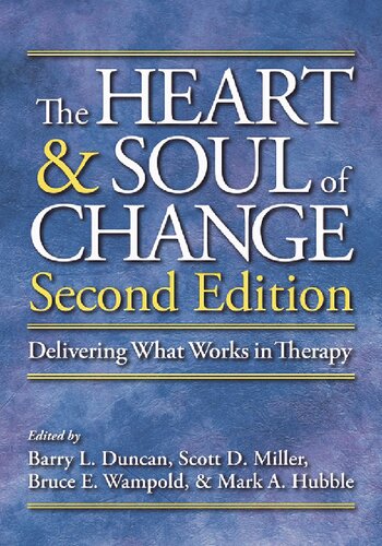 The Heart and Soul of Change: Delivering What Works in Therapy