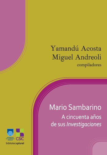 Mario Sambarino. A cincuenta años de sus Investigaciones