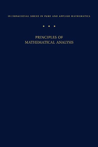 Principles of Mathematical Analysis